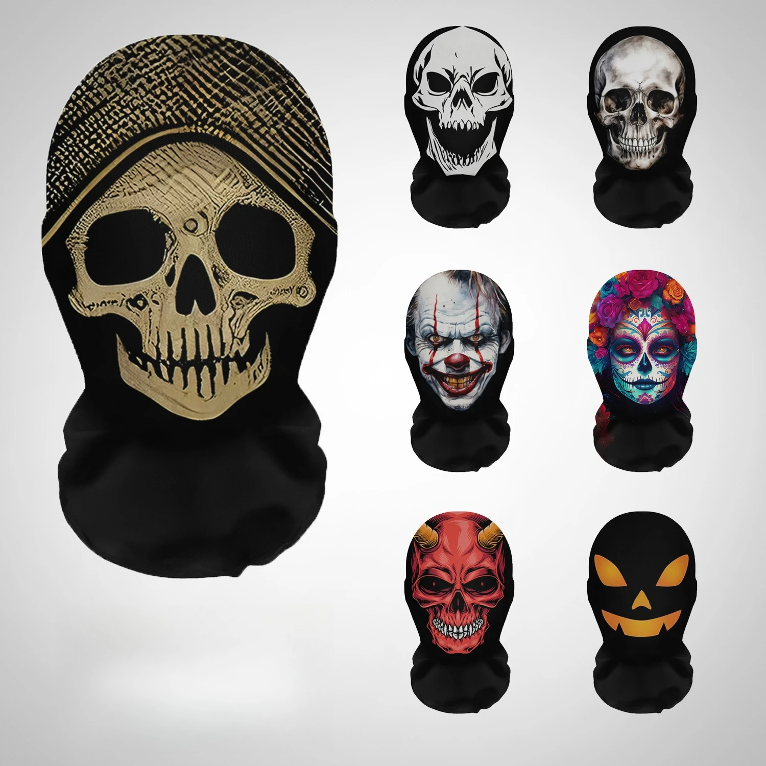 Cosplay Prop Patterns - Masques de terreur d'halloween, impression 3D,
