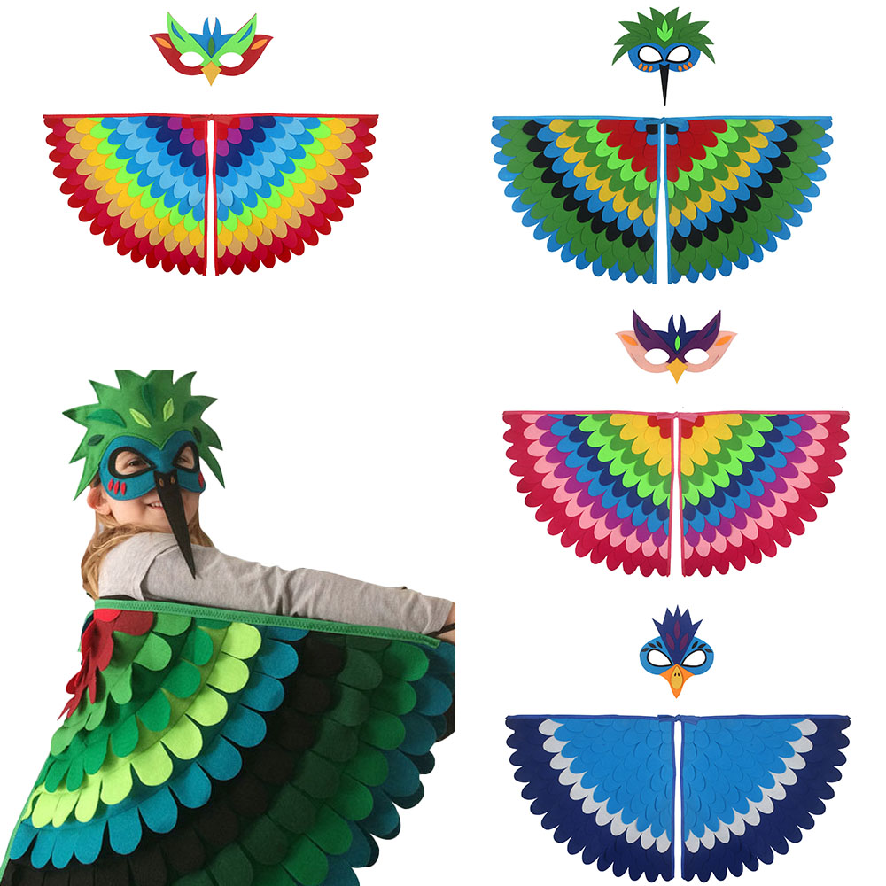 Cosplay Prop Patterns - Costume d'ailes de hibou mignonnes, cape