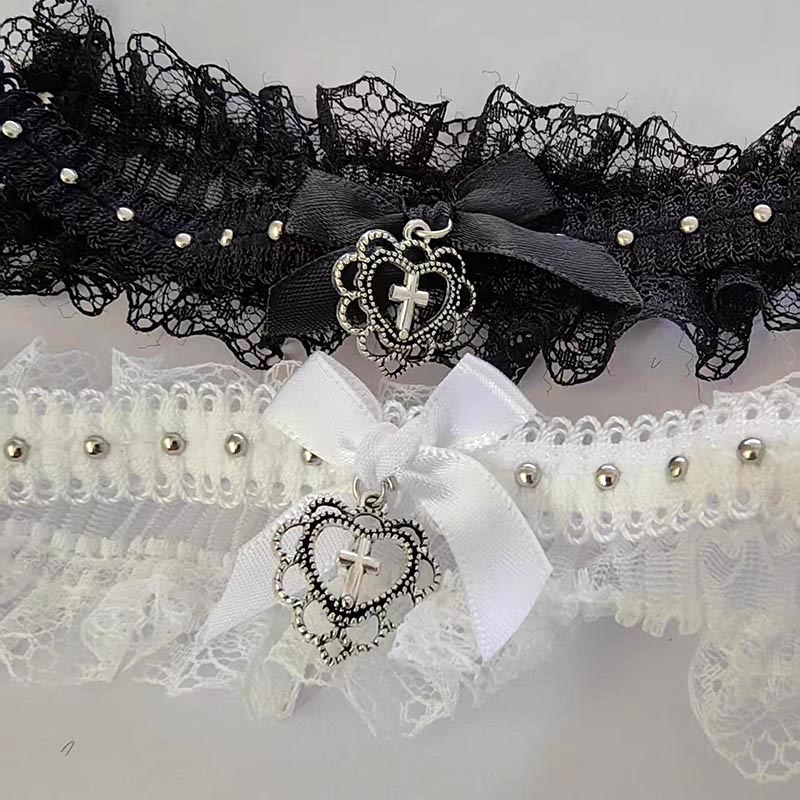 Magnetic Clasp Cosplay - Collier ras du cou gothique noir