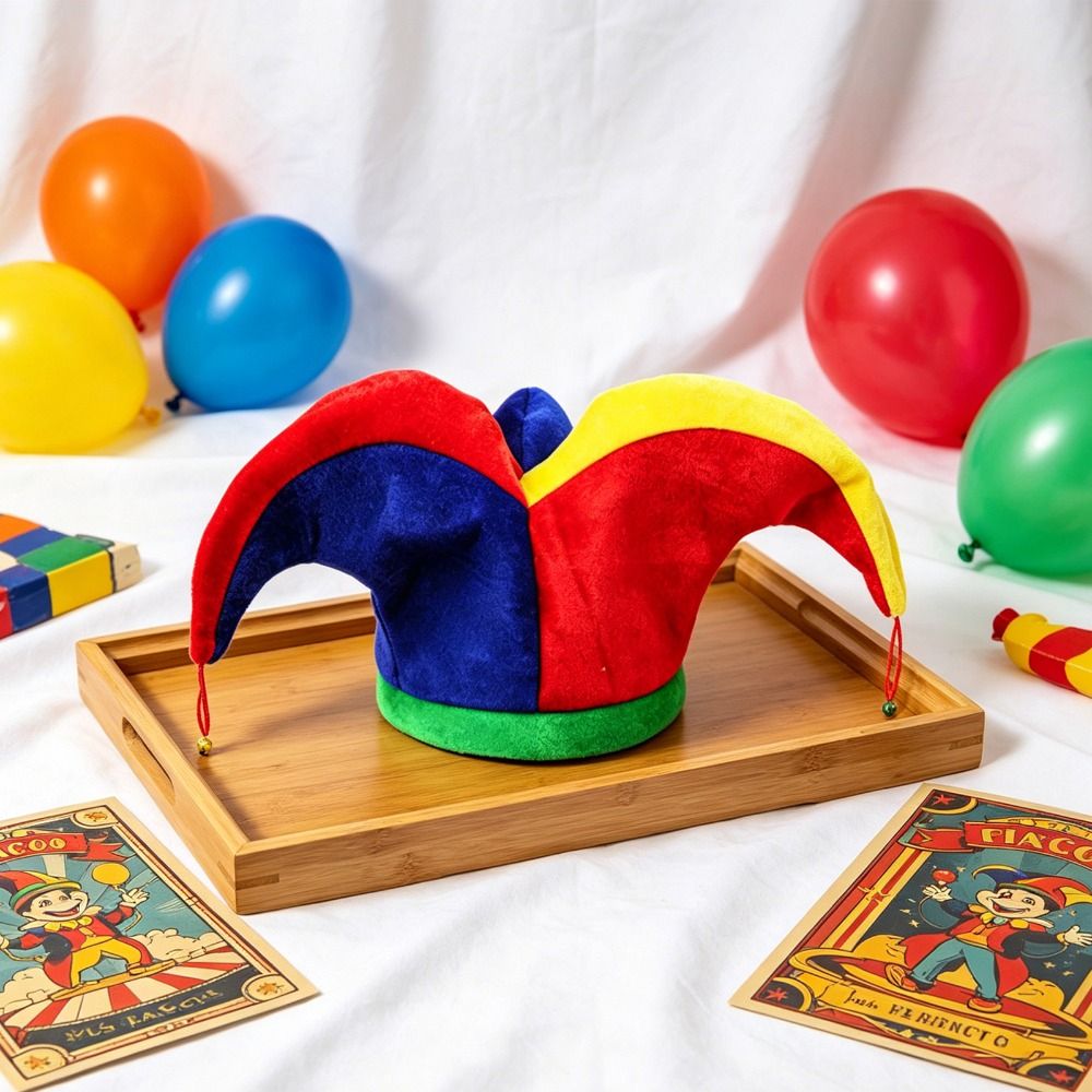 Chapeau de Clown Multicolore à - Cosplay Prop Patterns avis et prix