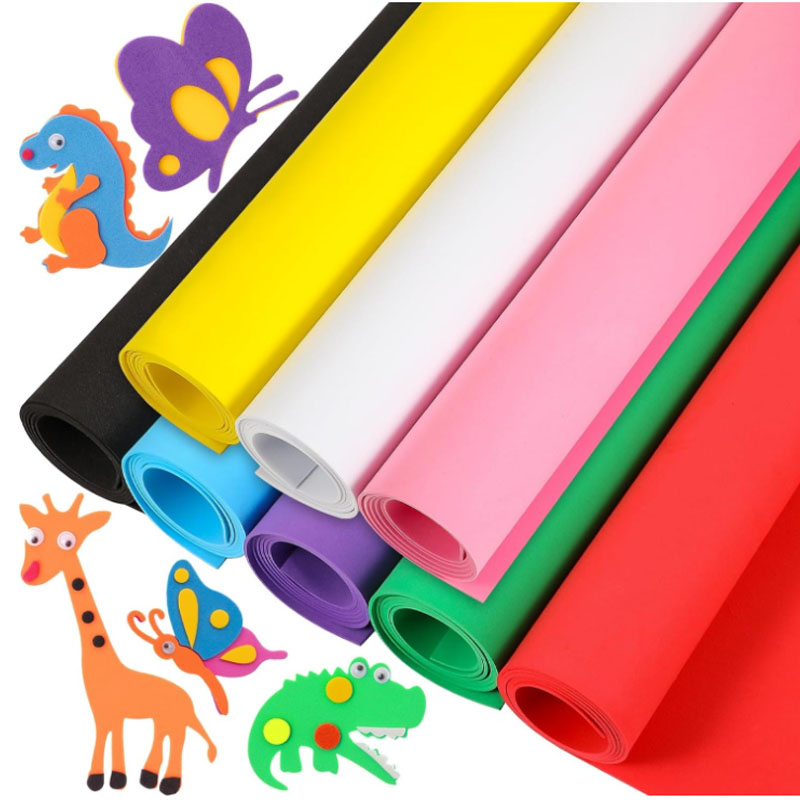 Feuilles de mousse Eva colorée - Eva Foam Sheet avis et prix