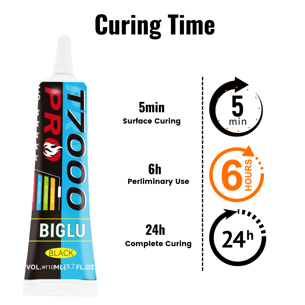BIGLU T7000 PRO colle noir Con - Contact Cement Glue avis et prix