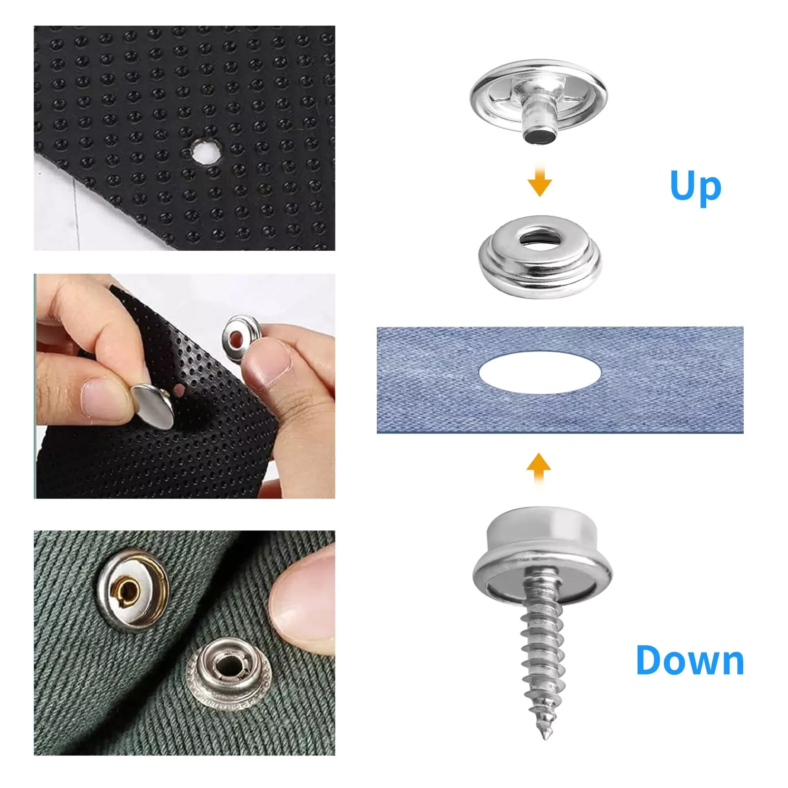 Kit de Fixation à Bouton-Press - Snap Fastener Set avis et prix