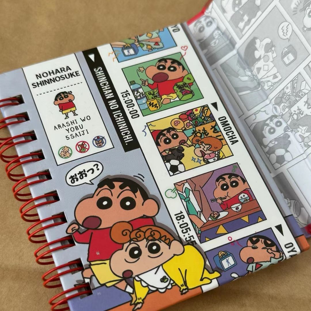 Crayon Shin-chan – carnet magn - Magnetic Clasp Cosplay avis et prix
