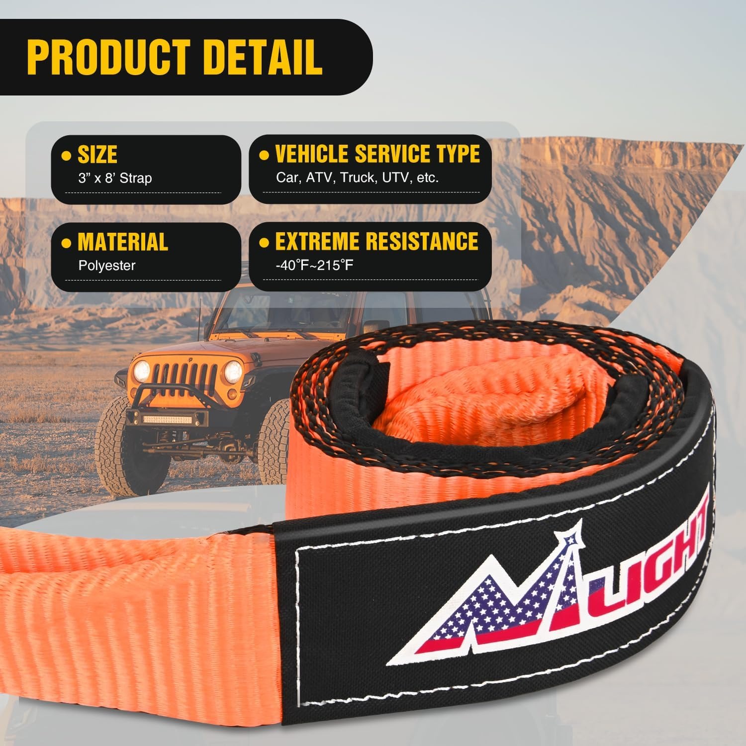 Kit de récupération tout-terra - D Ring Strap avis et prix