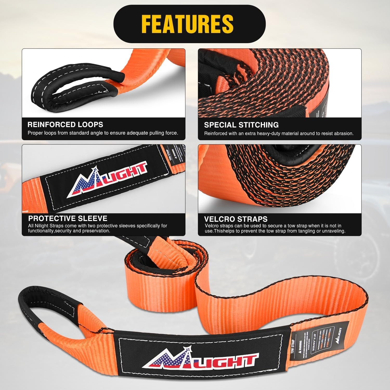 Kit de récupération tout-terra - D Ring Strap avis et prix