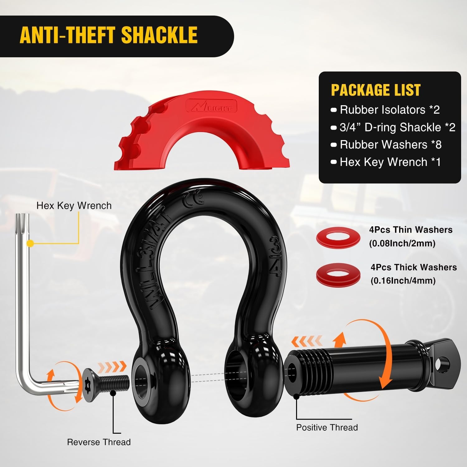 Kit de récupération tout-terra - D Ring Strap avis et prix